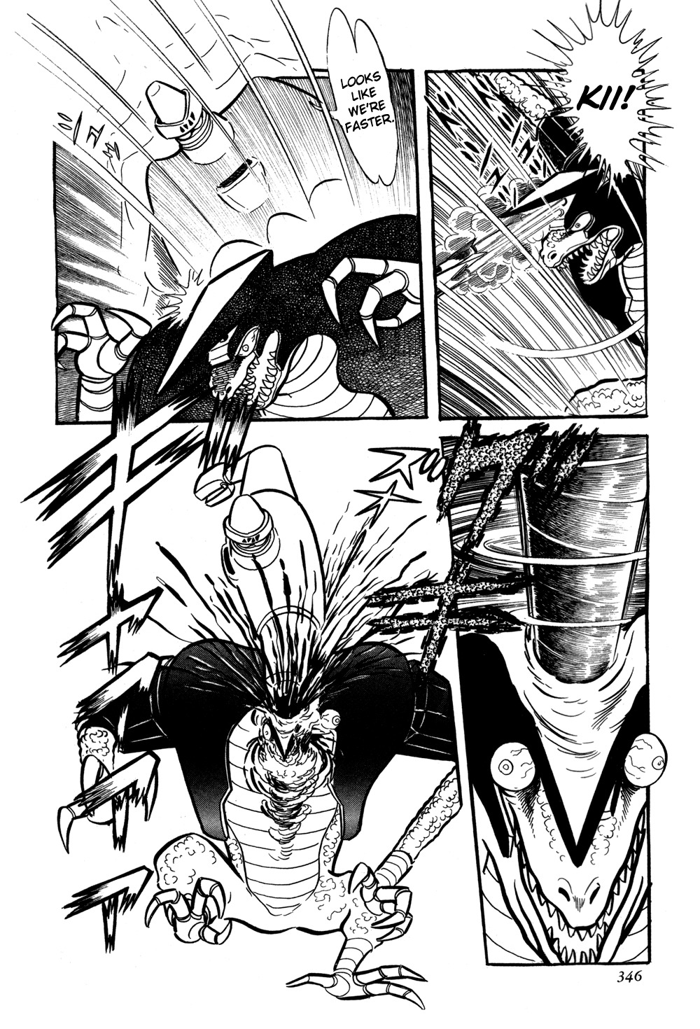 Getter Robo Chapter 6 page 101 - Chapter 6: Visions of Hell on Mt. Daisetsu