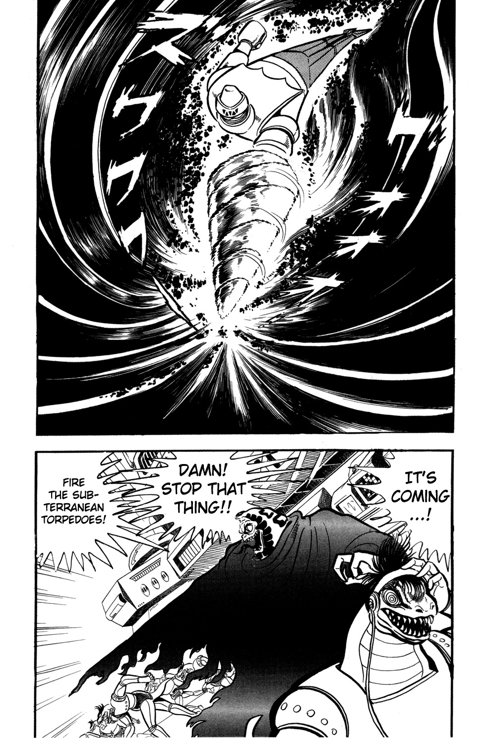 Getter Robo Chapter 6 page 106 - Chapter 6: Visions of Hell on Mt. Daisetsu