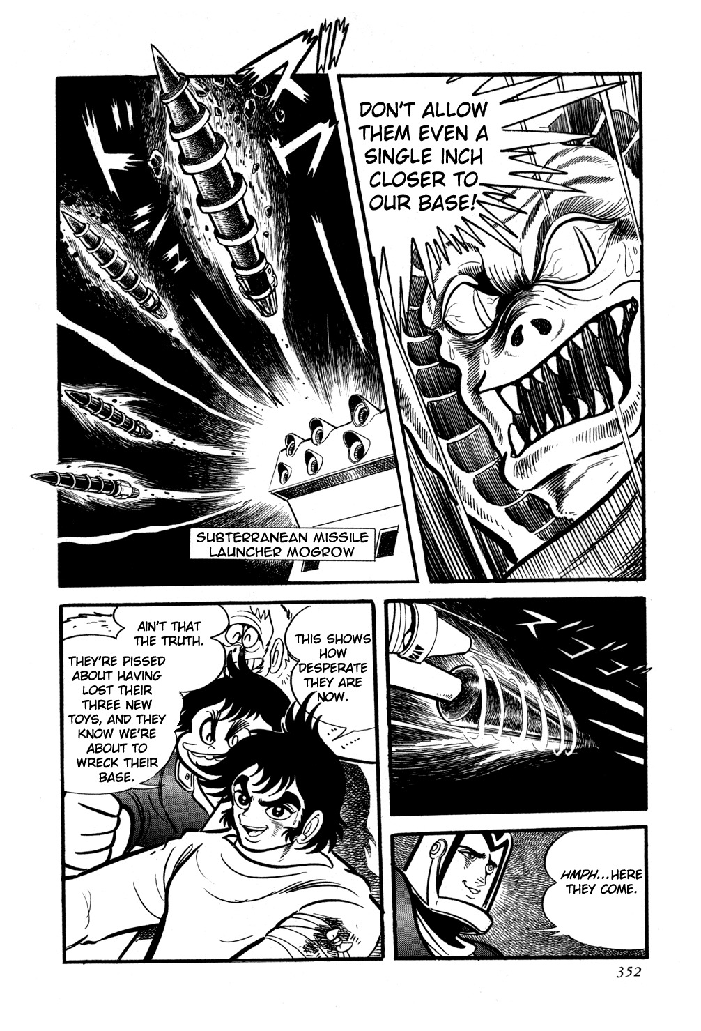 Getter Robo Chapter 6 page 107 - Chapter 6: Visions of Hell on Mt. Daisetsu