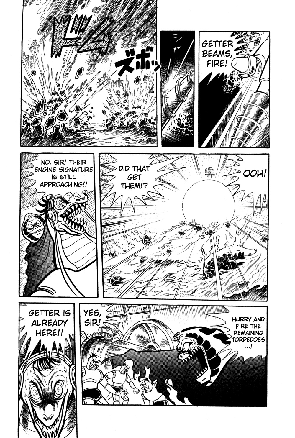 Getter Robo Chapter 6 page 108 - Chapter 6: Visions of Hell on Mt. Daisetsu