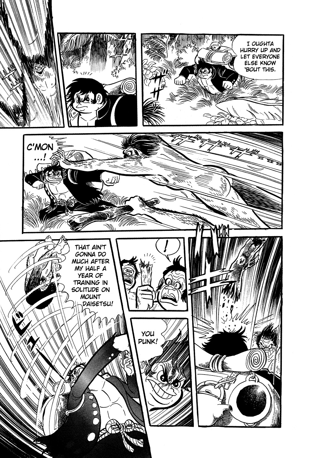 Getter Robo Chapter 6 page 11 - Chapter 6: Visions of Hell on Mt. Daisetsu