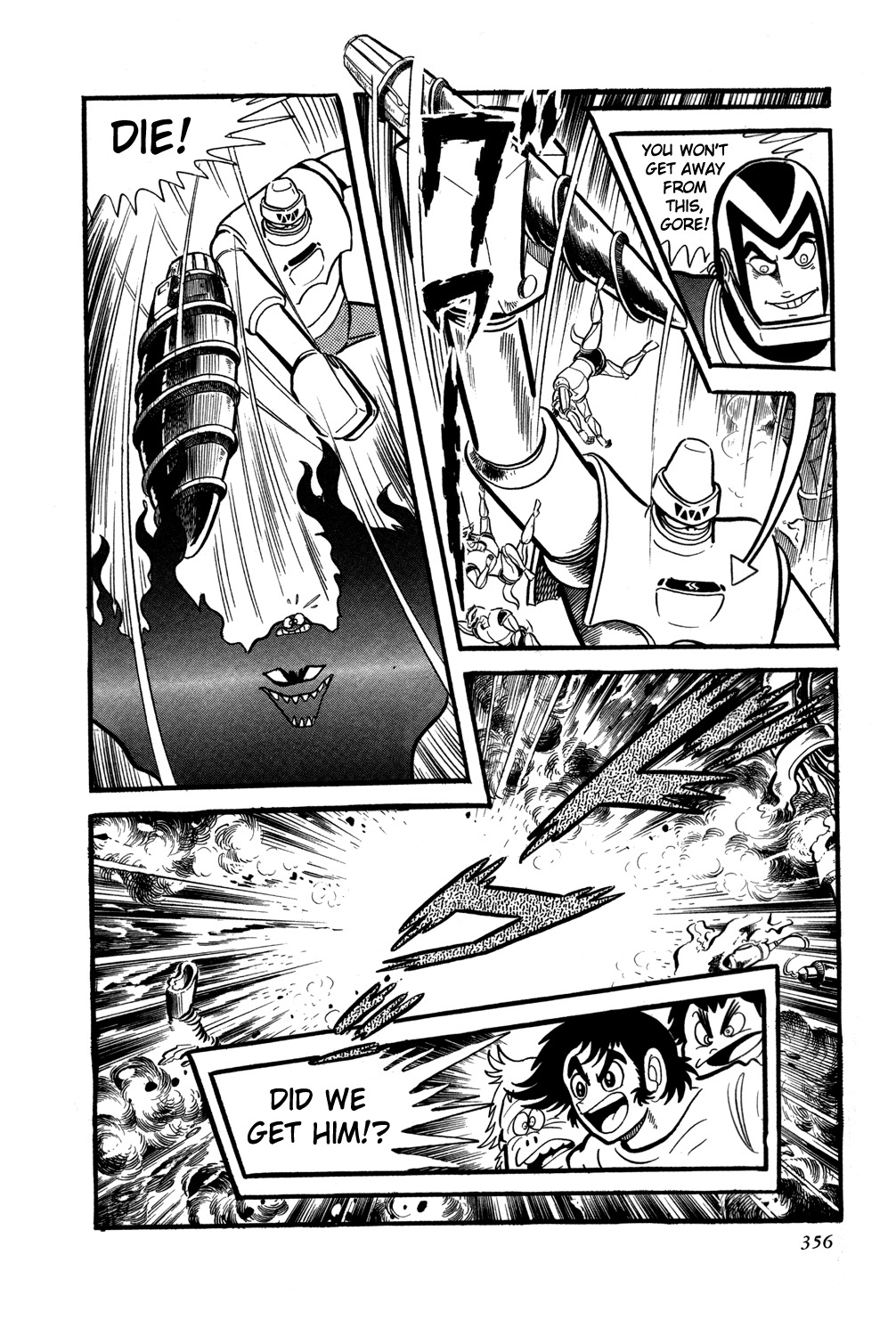 Getter Robo Chapter 6 page 111 - Chapter 6: Visions of Hell on Mt. Daisetsu