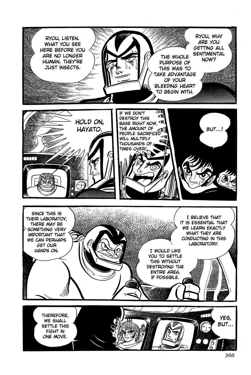 Getter Robo Chapter 6 page 115 - Chapter 6: Visions of Hell on Mt. Daisetsu