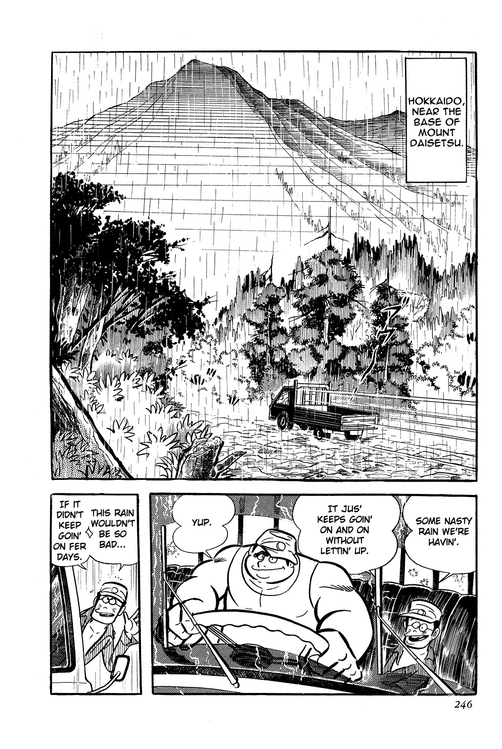 Getter Robo Chapter 6 page 2 - Chapter 6: Visions of Hell on Mt. Daisetsu
