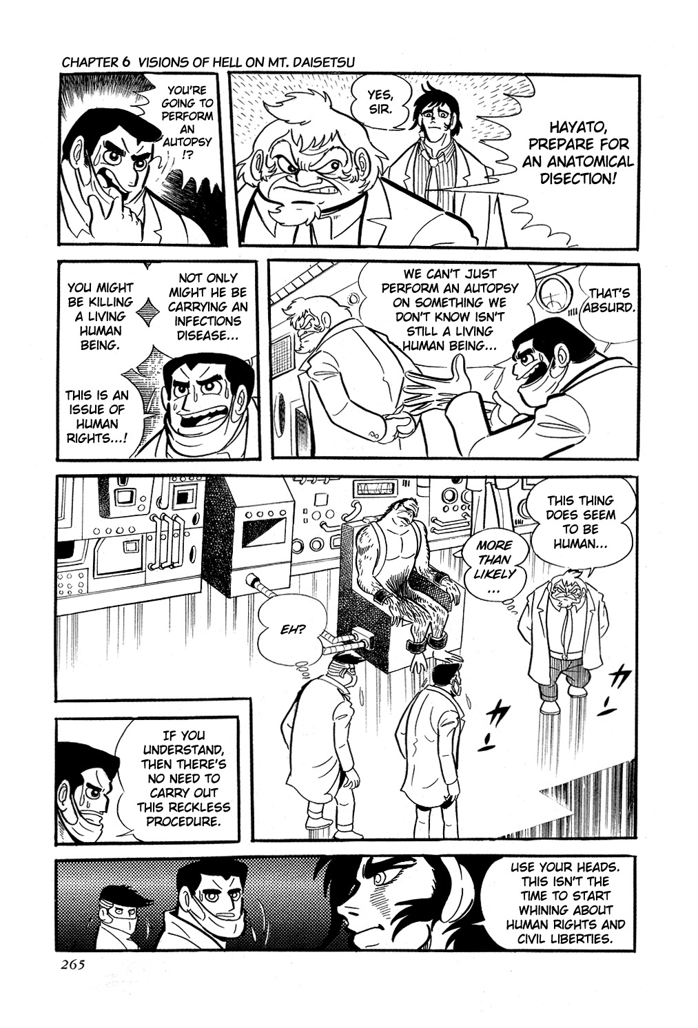Getter Robo Chapter 6 page 21 - Chapter 6: Visions of Hell on Mt. Daisetsu