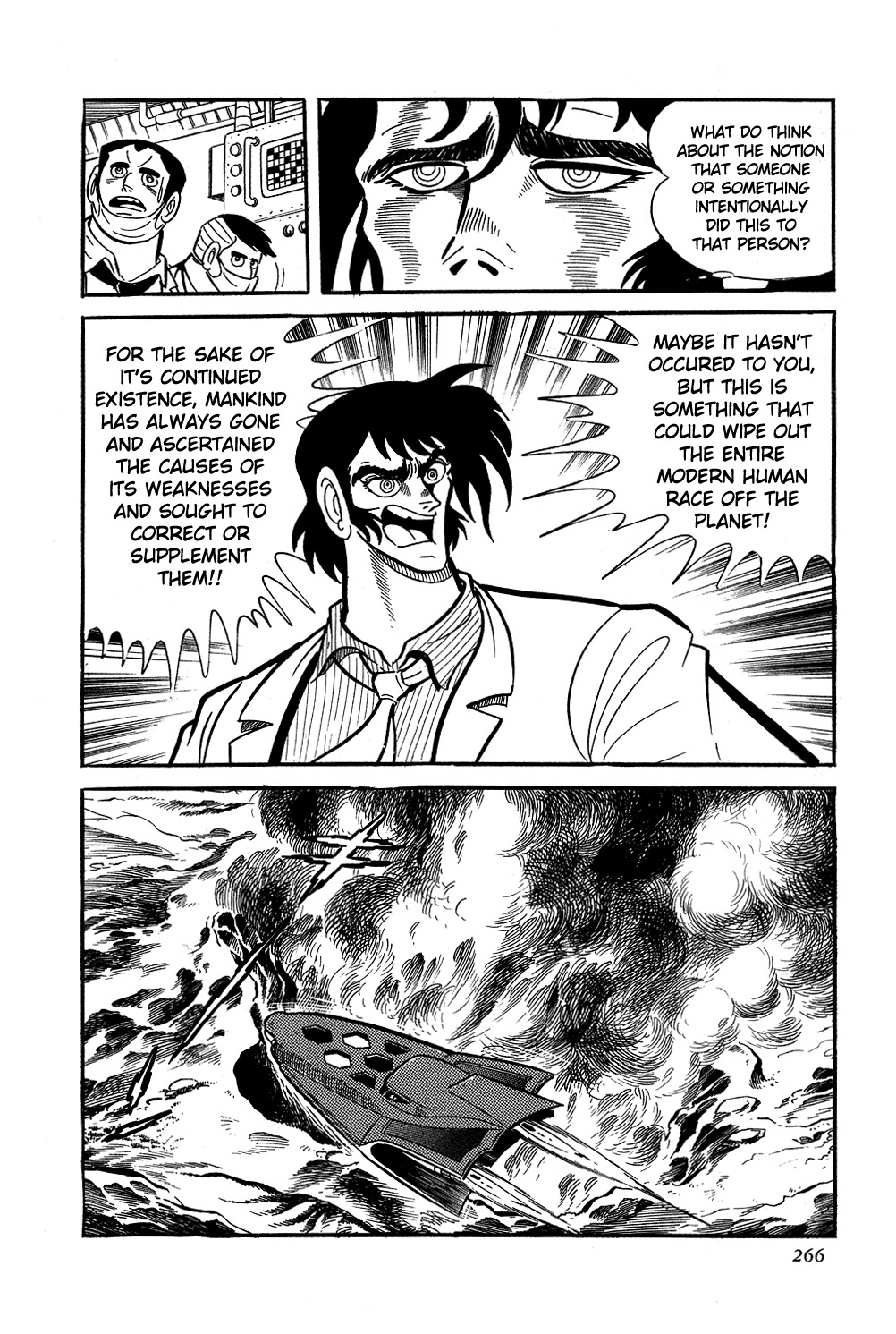Getter Robo Chapter 6 page 22 - Chapter 6: Visions of Hell on Mt. Daisetsu