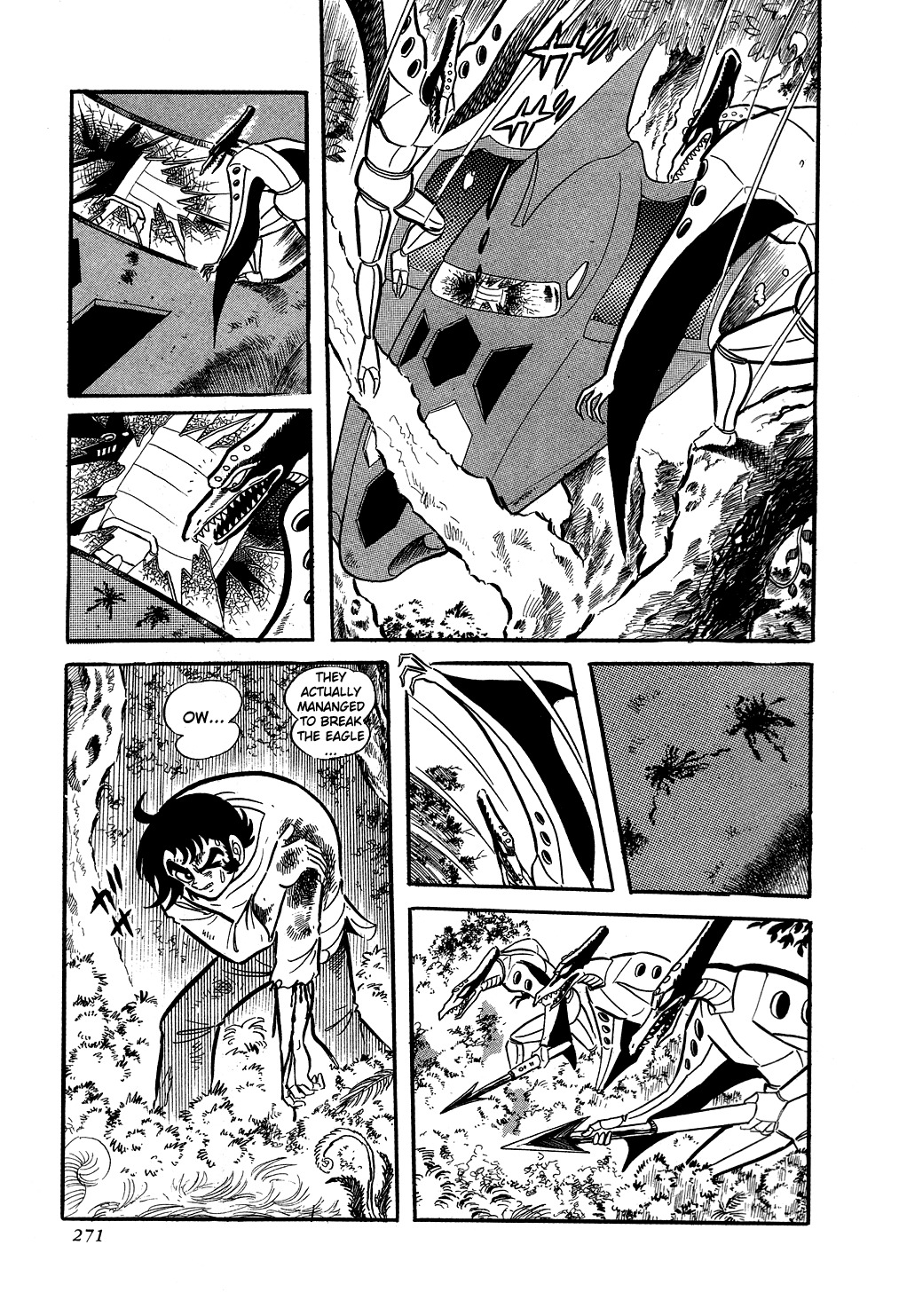 Getter Robo Chapter 6 page 27 - Chapter 6: Visions of Hell on Mt. Daisetsu