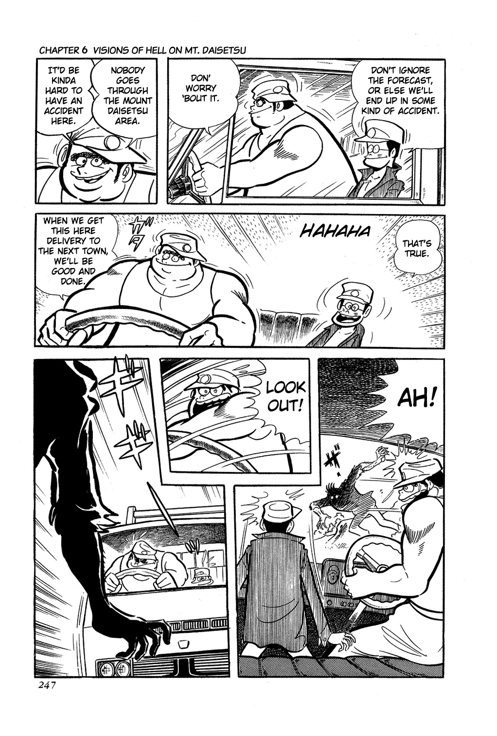 Getter Robo Chapter 6 page 3 - Chapter 6: Visions of Hell on Mt. Daisetsu