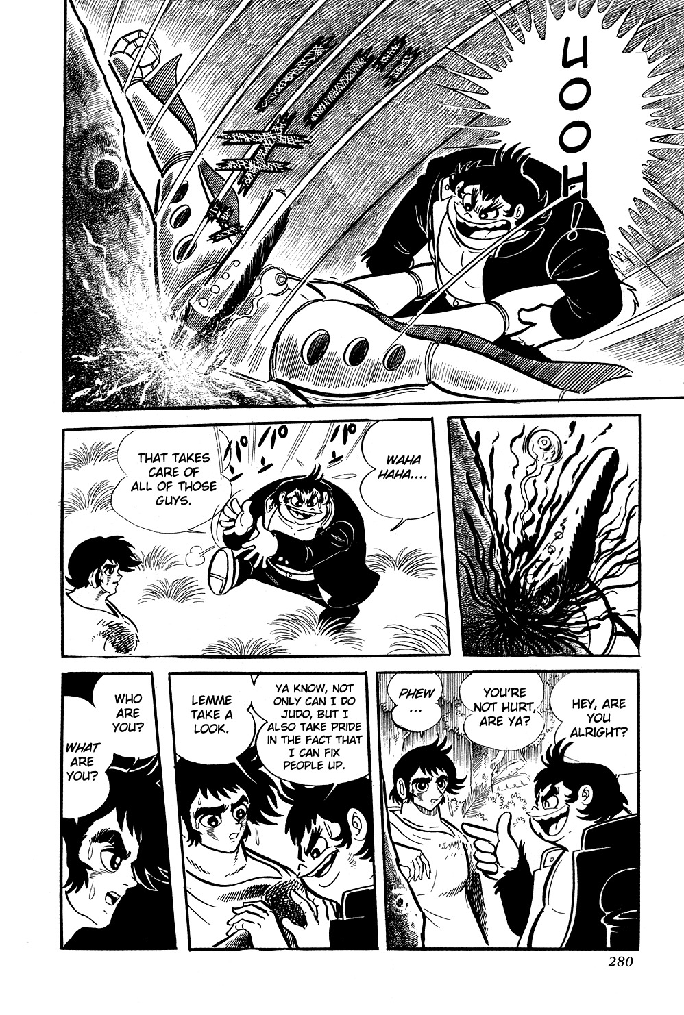 Getter Robo Chapter 6 page 36 - Chapter 6: Visions of Hell on Mt. Daisetsu