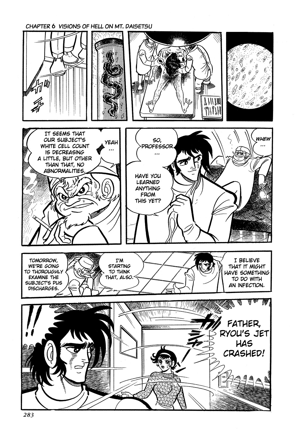 Getter Robo Chapter 6 page 39 - Chapter 6: Visions of Hell on Mt. Daisetsu