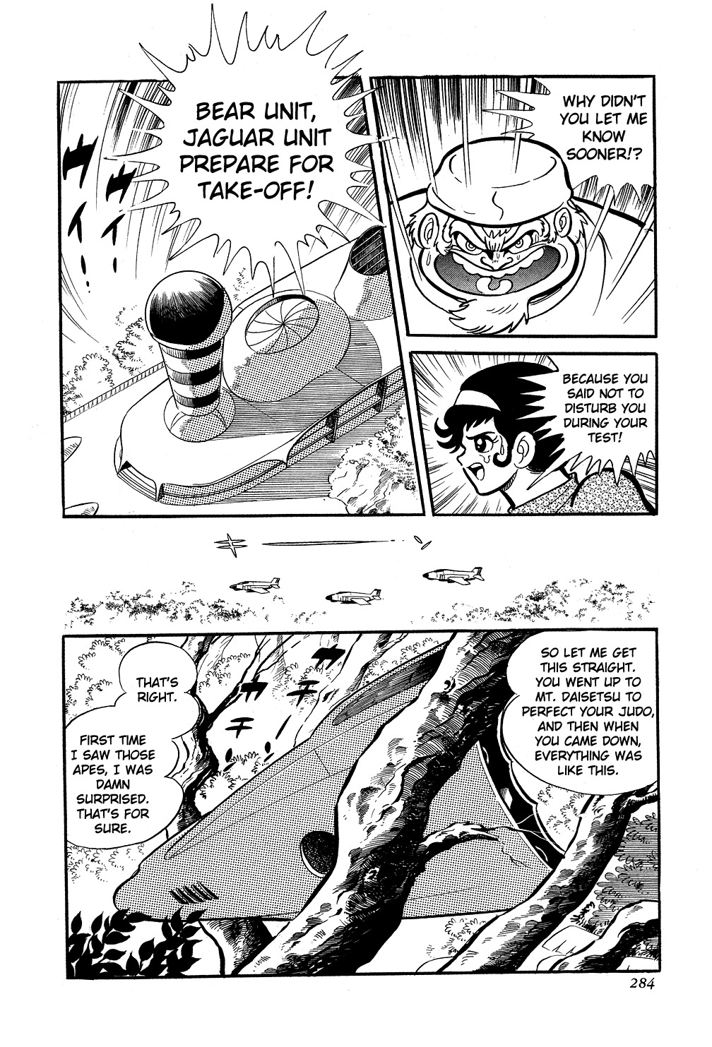 Getter Robo Chapter 6 page 40 - Chapter 6: Visions of Hell on Mt. Daisetsu