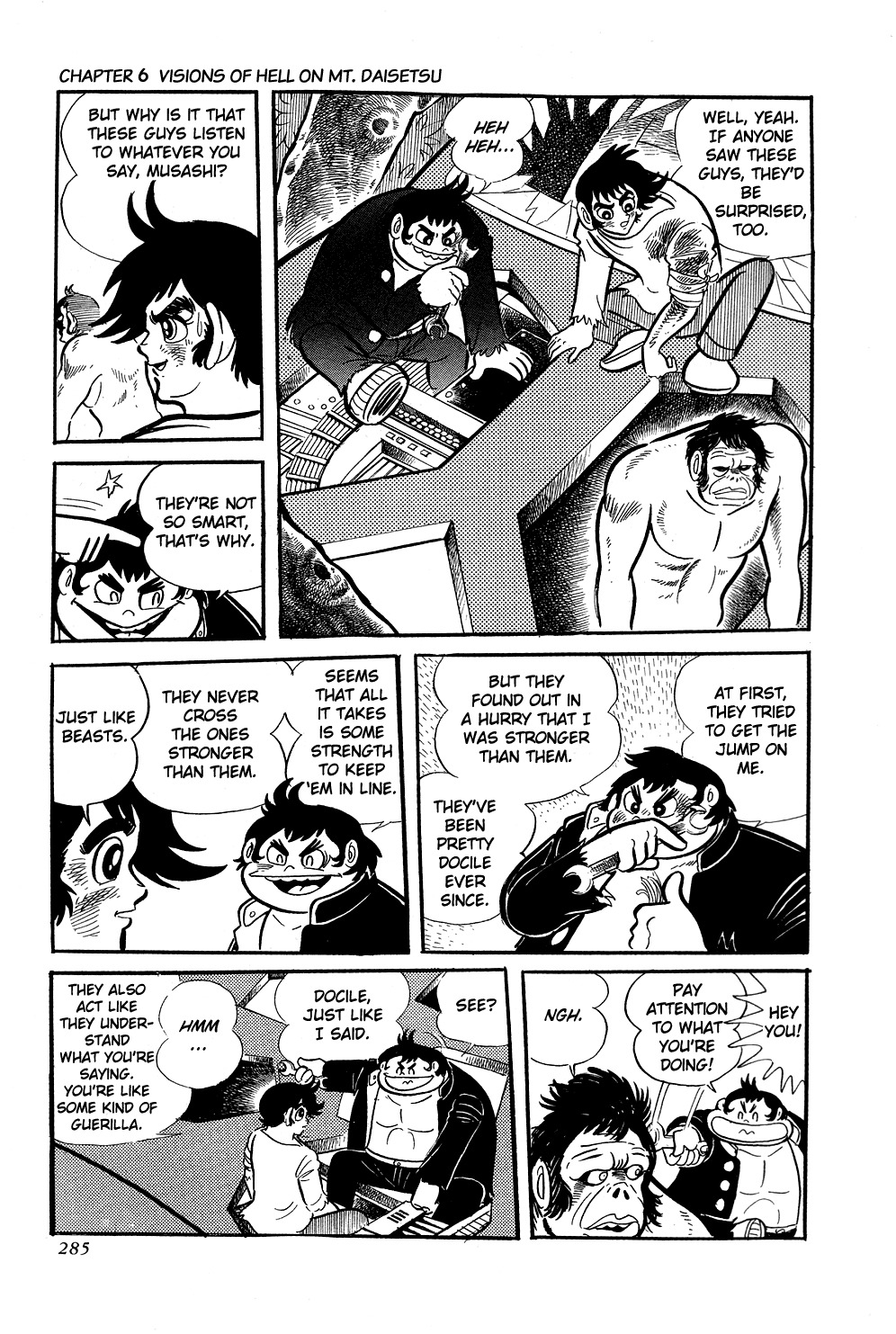 Getter Robo Chapter 6 page 41 - Chapter 6: Visions of Hell on Mt. Daisetsu