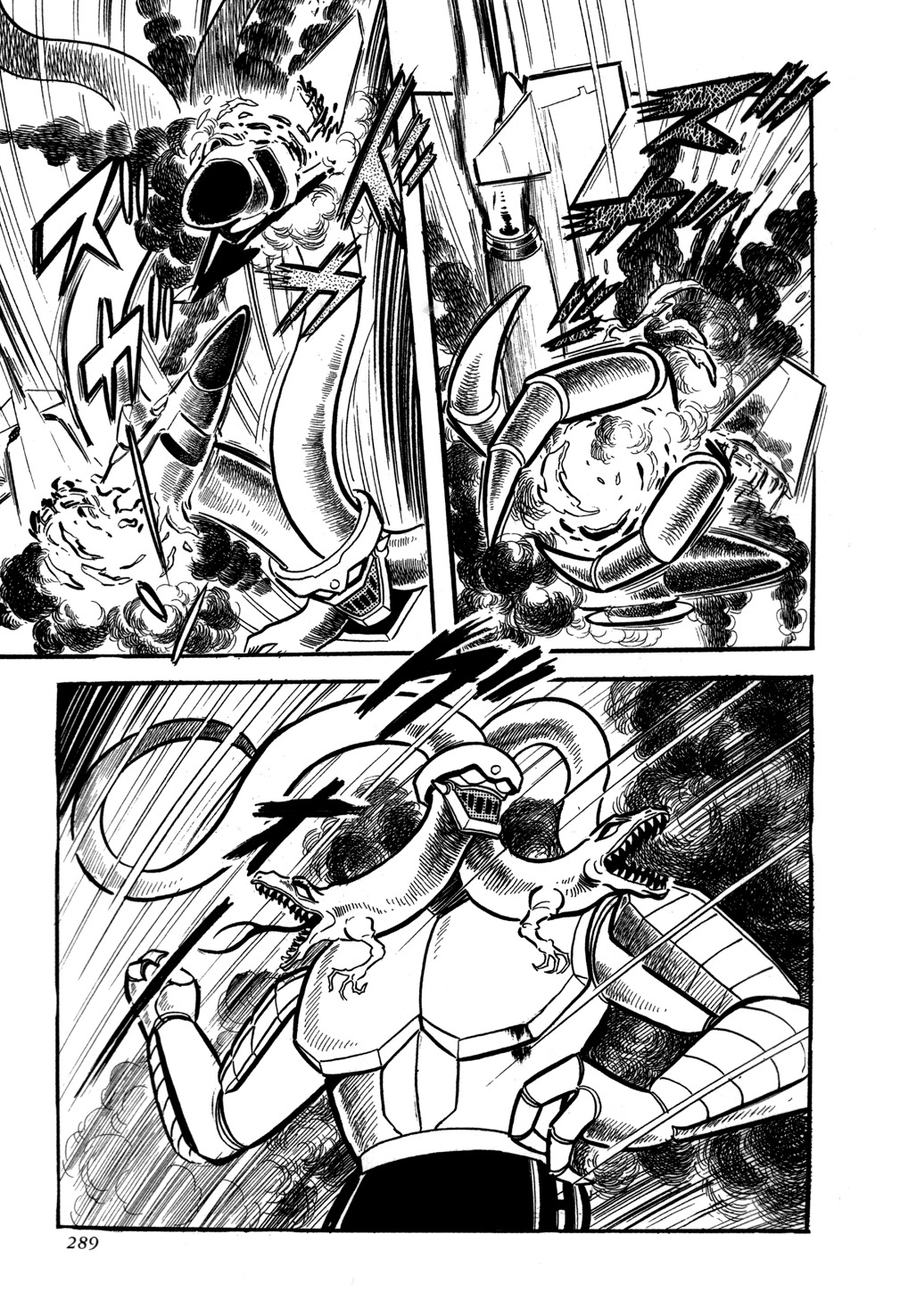 Getter Robo Chapter 6 page 45 - Chapter 6: Visions of Hell on Mt. Daisetsu