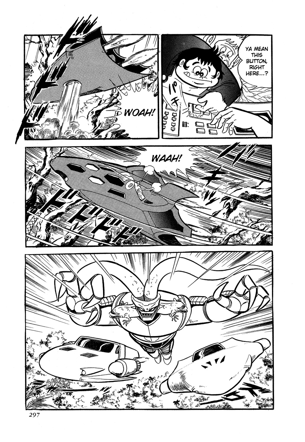 Getter Robo Chapter 6 page 53 - Chapter 6: Visions of Hell on Mt. Daisetsu
