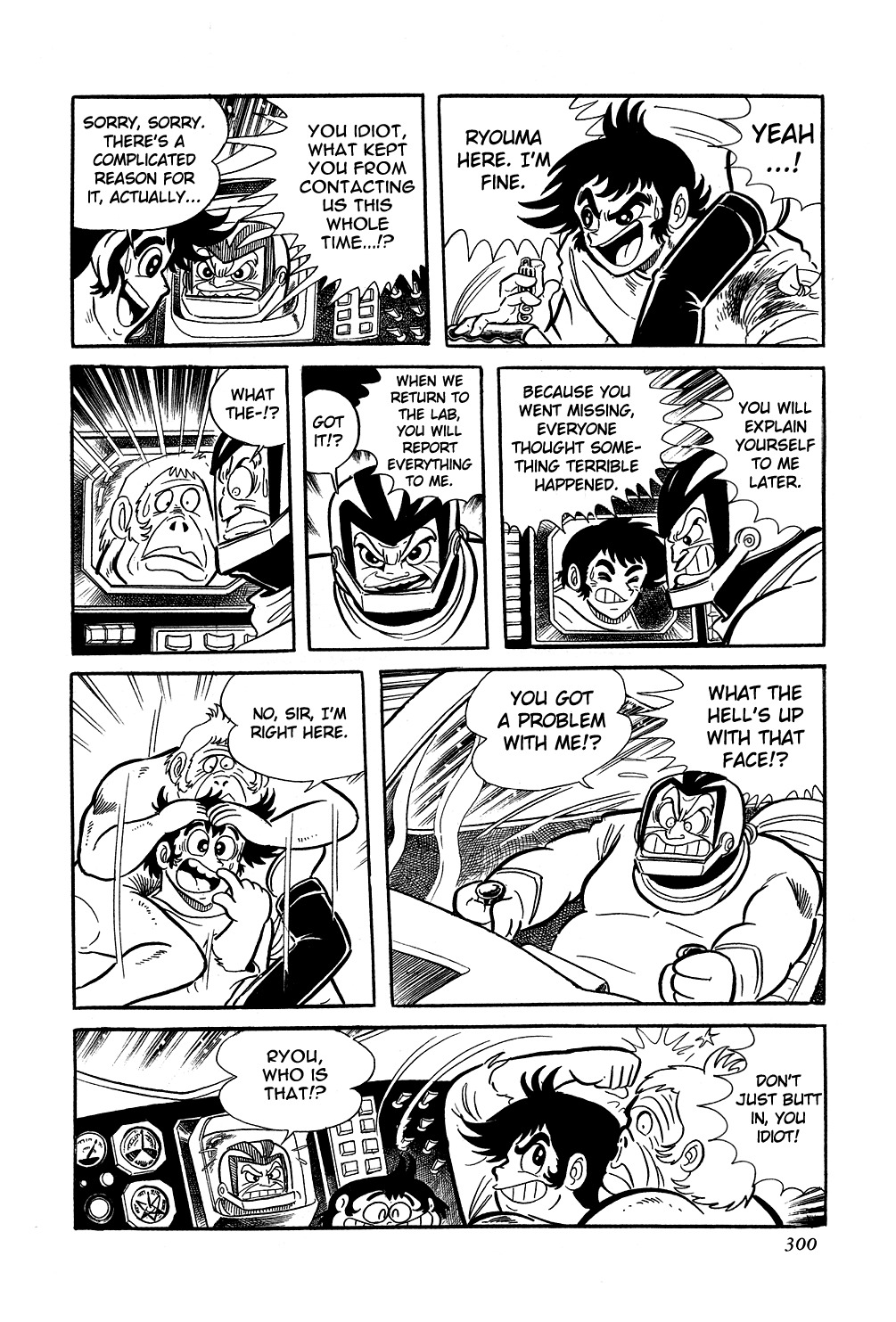 Getter Robo Chapter 6 page 56 - Chapter 6: Visions of Hell on Mt. Daisetsu