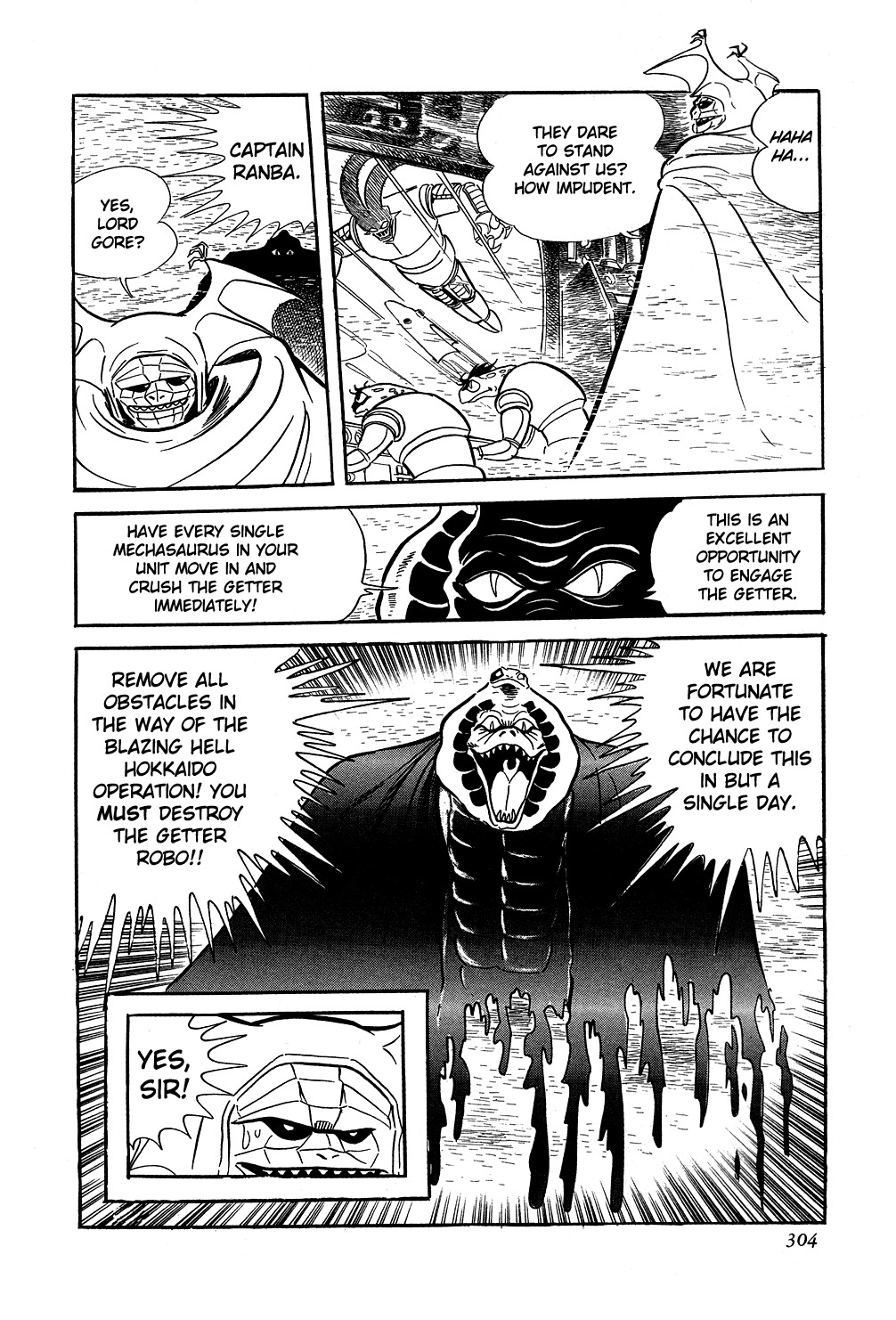 Getter Robo Chapter 6 page 60 - Chapter 6: Visions of Hell on Mt. Daisetsu
