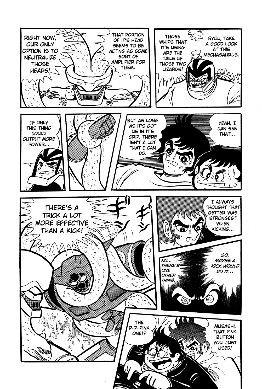 Getter Robo Chapter 6 page 71 - Chapter 6: Visions of Hell on Mt. Daisetsu