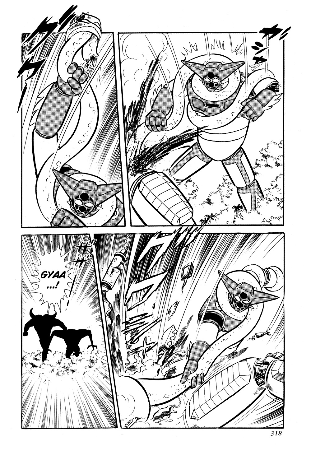 Getter Robo Chapter 6 page 73 - Chapter 6: Visions of Hell on Mt. Daisetsu