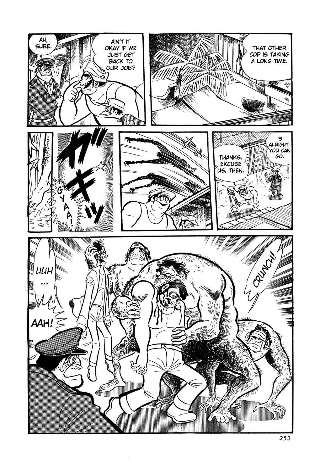 Getter Robo Chapter 6 page 8 - Chapter 6: Visions of Hell on Mt. Daisetsu