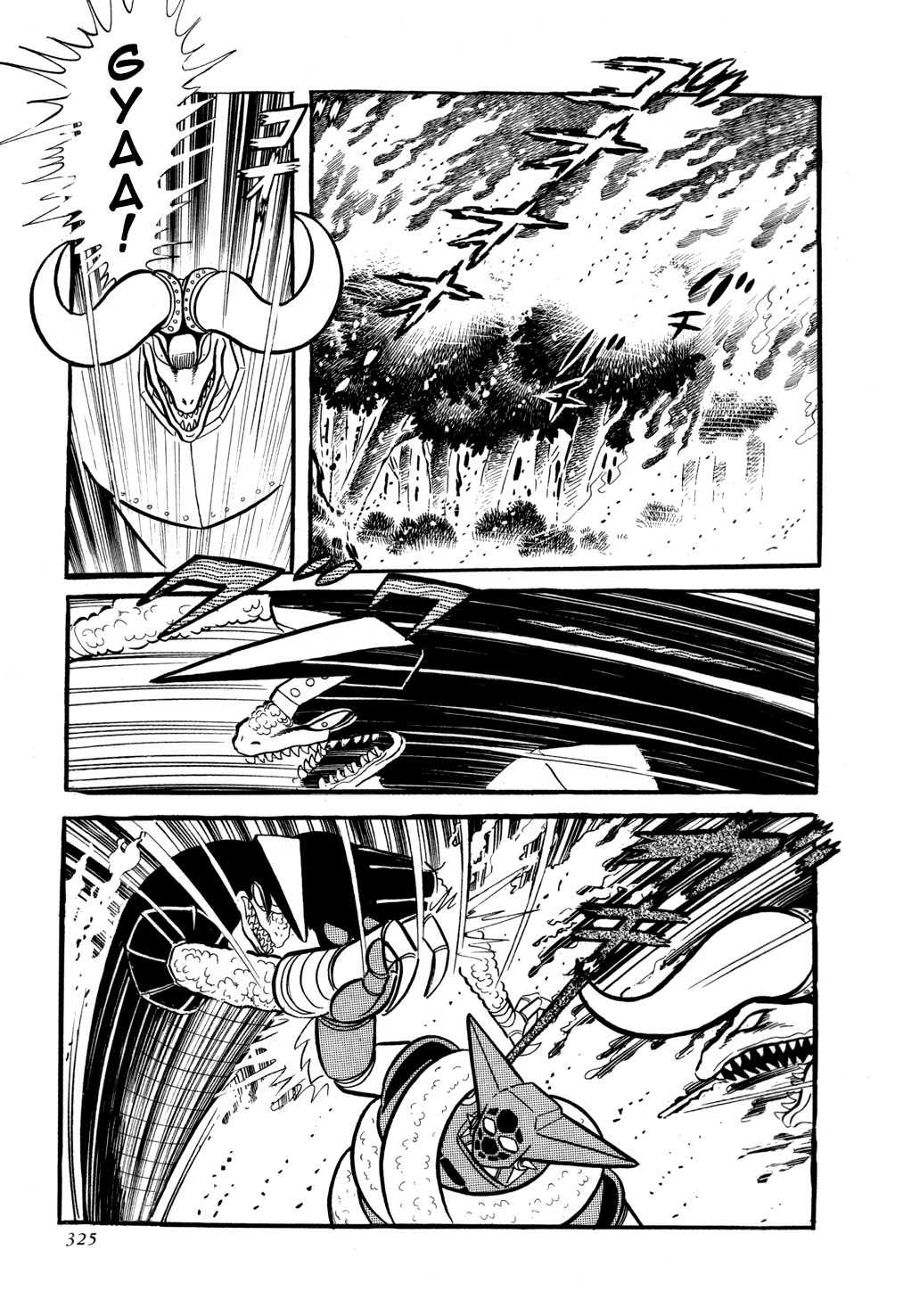 Getter Robo Chapter 6 page 80 - Chapter 6: Visions of Hell on Mt. Daisetsu