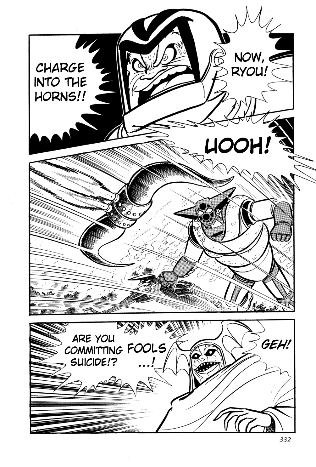 Getter Robo Chapter 6 page 87 - Chapter 6: Visions of Hell on Mt. Daisetsu
