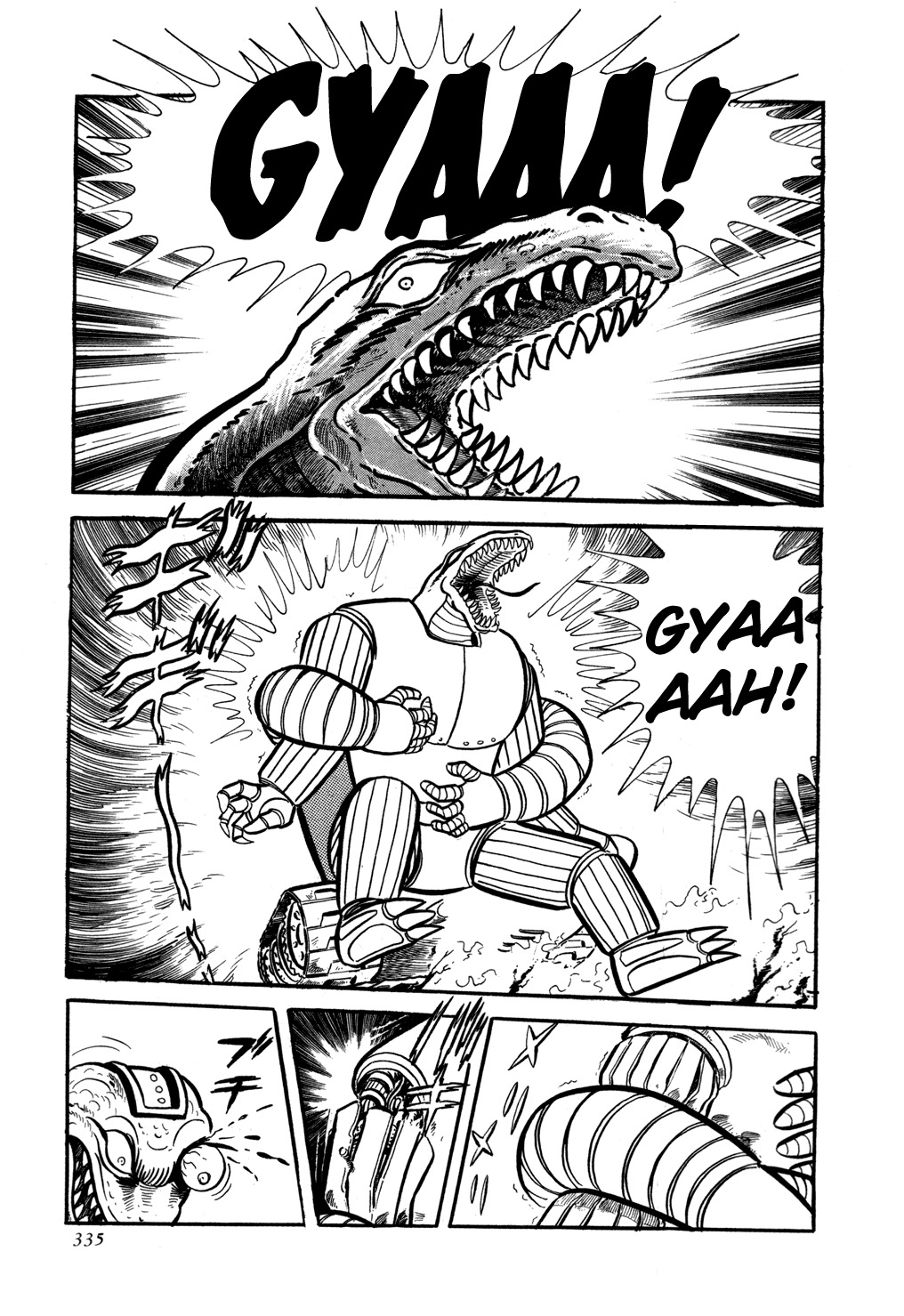 Getter Robo Chapter 6 page 90 - Chapter 6: Visions of Hell on Mt. Daisetsu