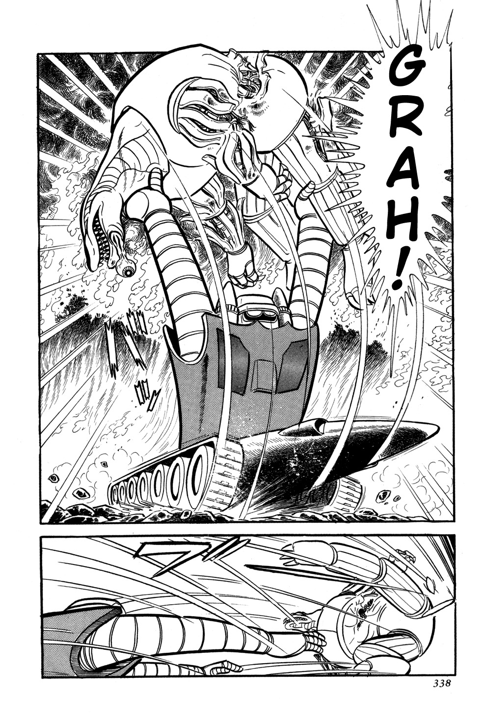 Getter Robo Chapter 6 page 93 - Chapter 6: Visions of Hell on Mt. Daisetsu