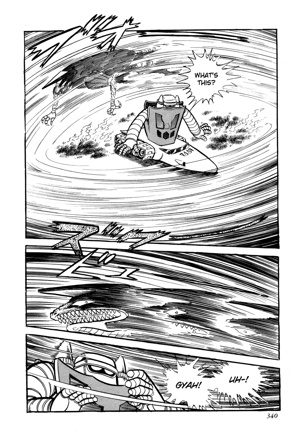 Getter Robo Chapter 6 page 95 - Chapter 6: Visions of Hell on Mt. Daisetsu