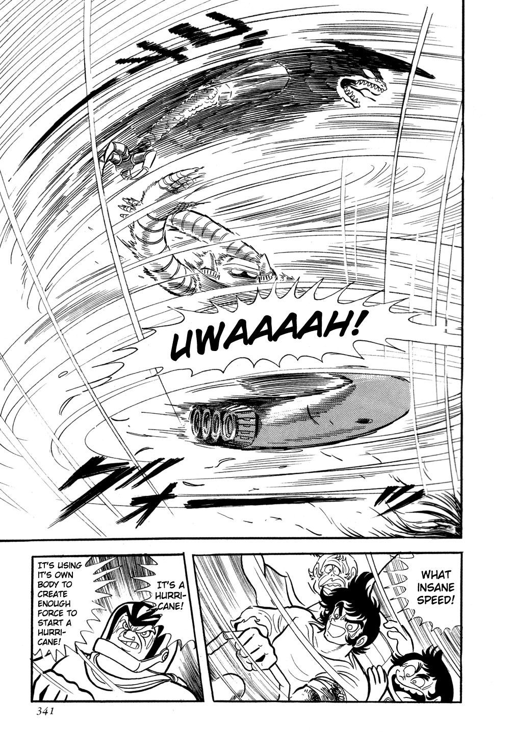 Getter Robo Chapter 6 page 96 - Chapter 6: Visions of Hell on Mt. Daisetsu