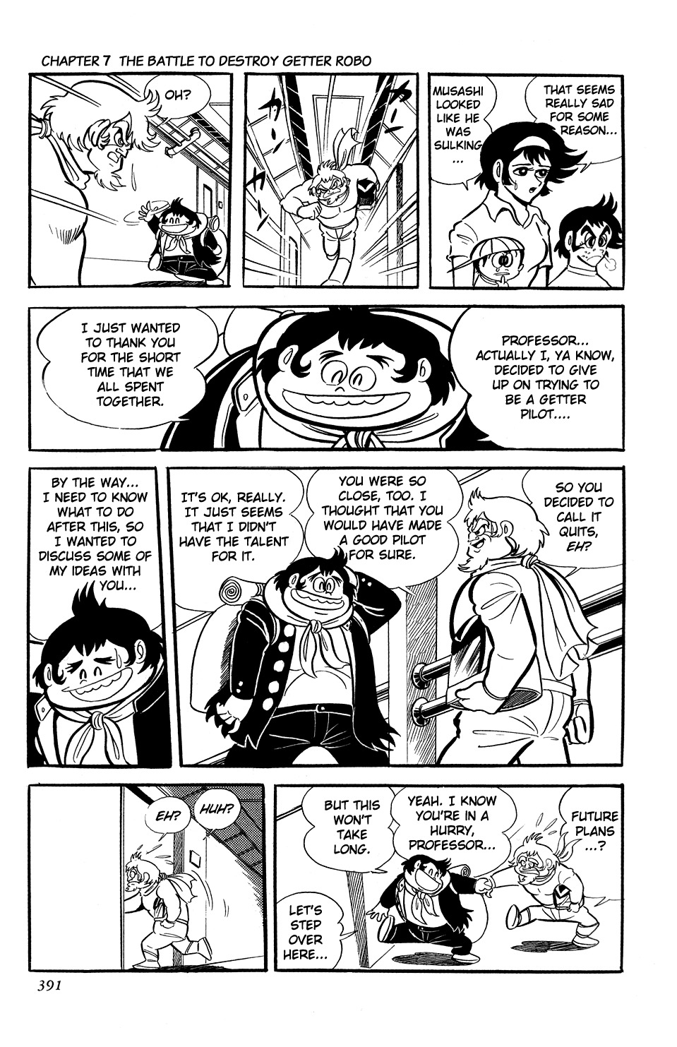 Getter Robo Chapter 7 page 23 - Chapter 7: The Battle to Destroy Getter Robo