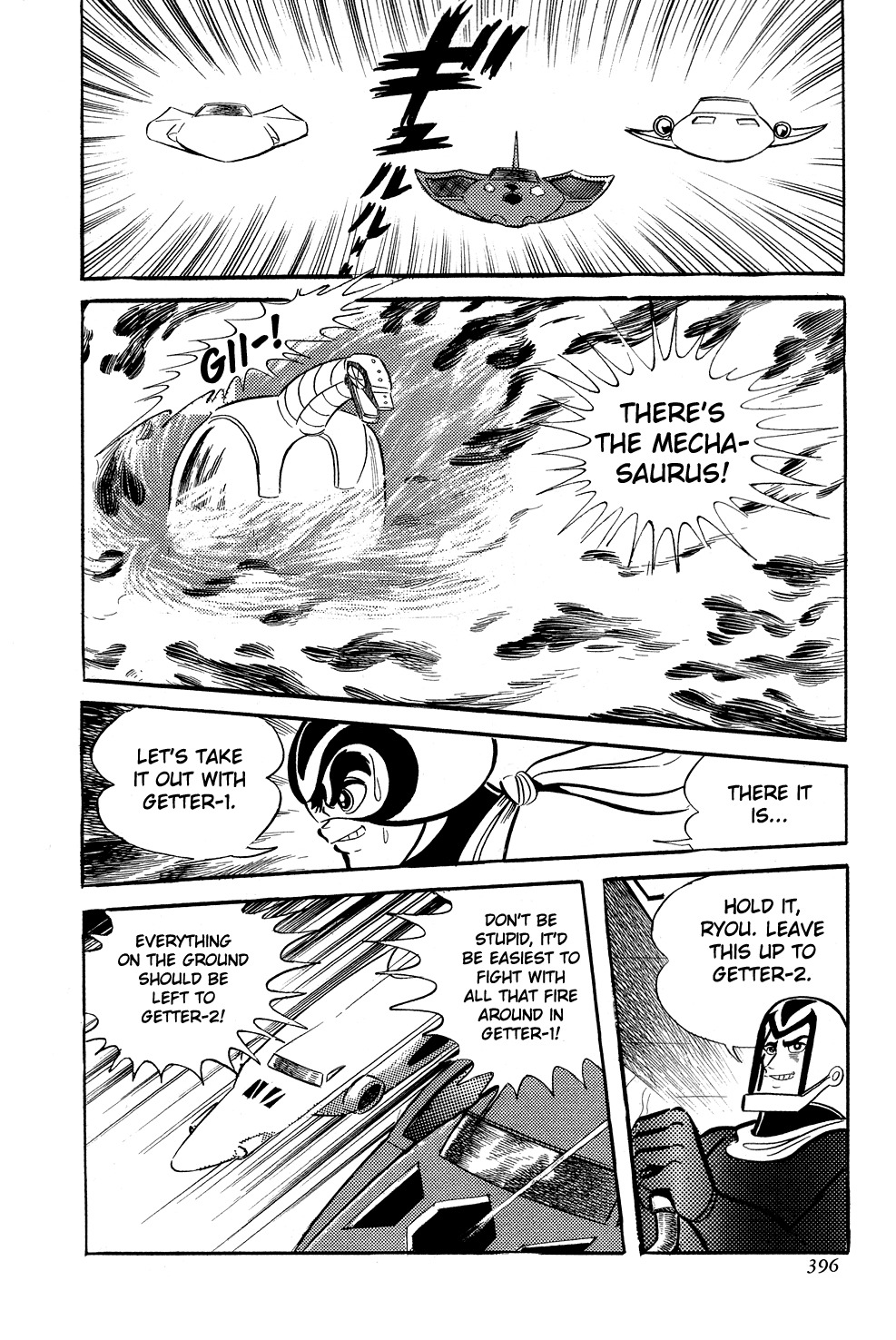Getter Robo Chapter 7 page 28 - Chapter 7: The Battle to Destroy Getter Robo
