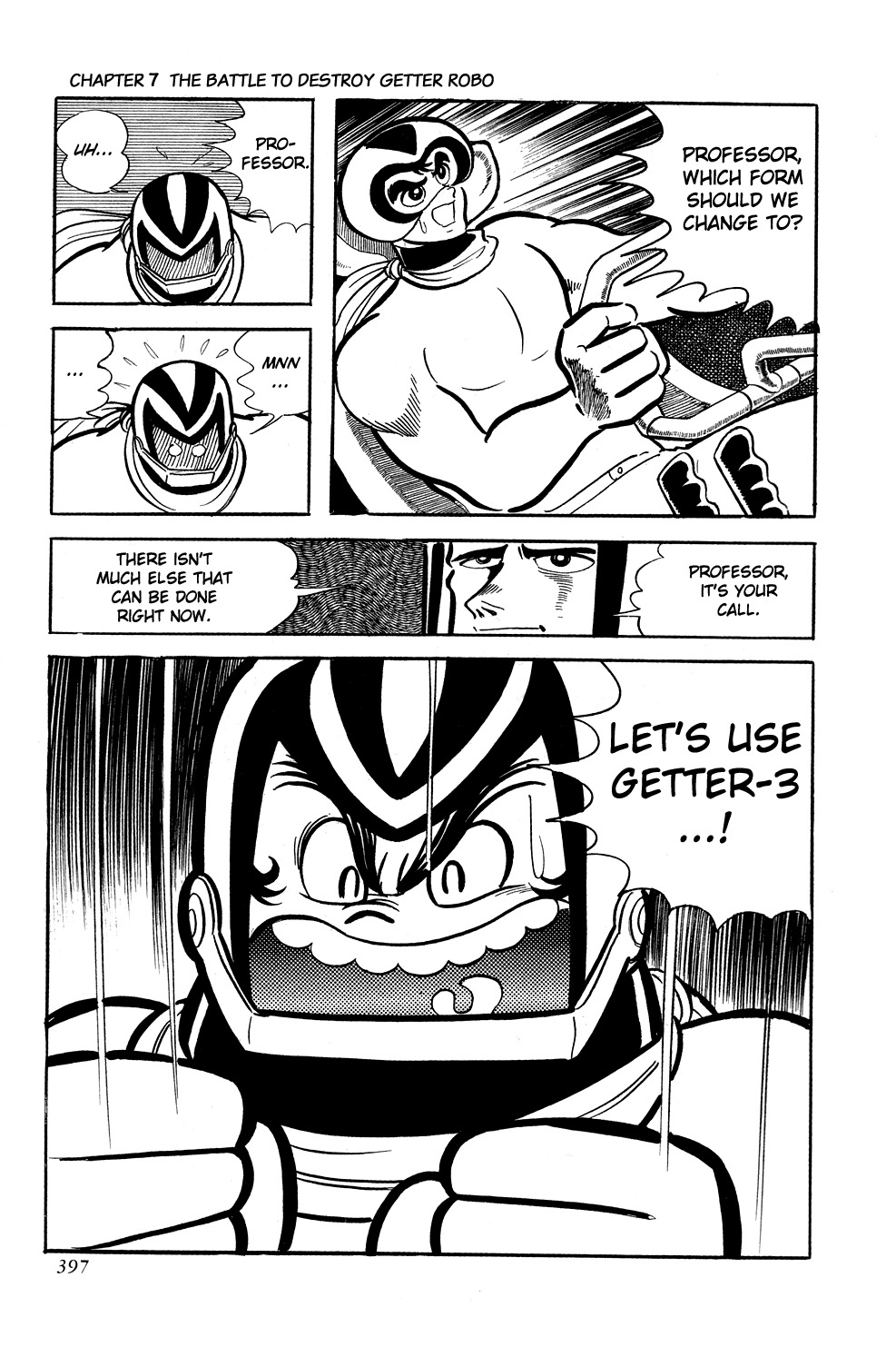 Getter Robo Chapter 7 page 29 - Chapter 7: The Battle to Destroy Getter Robo