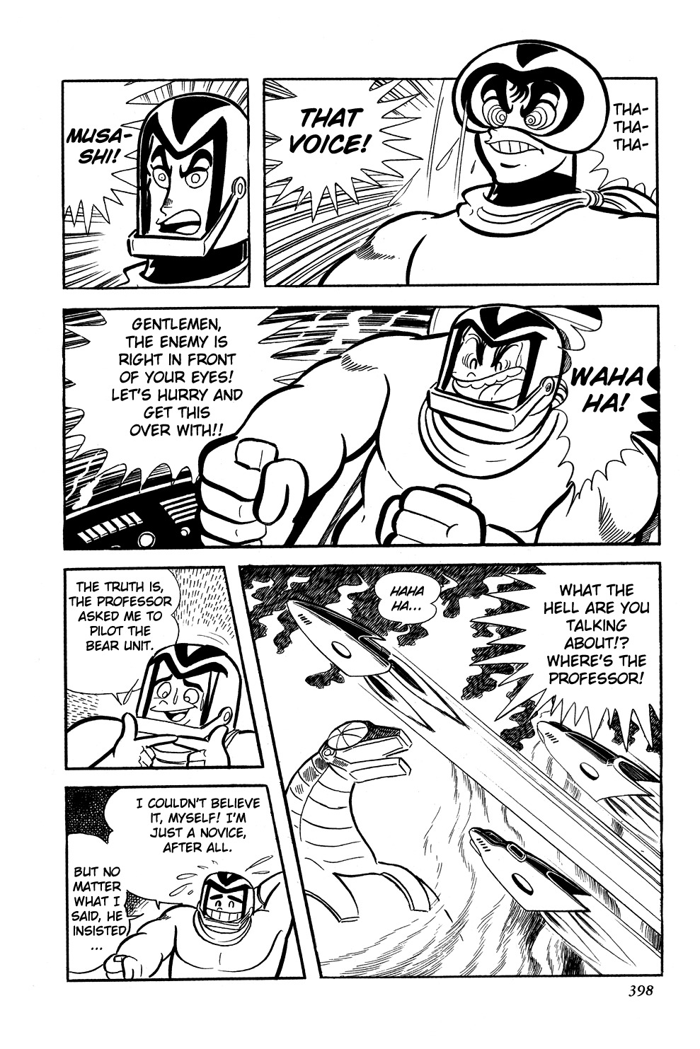 Getter Robo Chapter 7 page 30 - Chapter 7: The Battle to Destroy Getter Robo