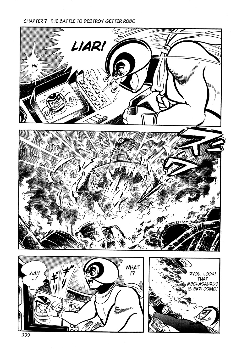 Getter Robo Chapter 7 page 31 - Chapter 7: The Battle to Destroy Getter Robo