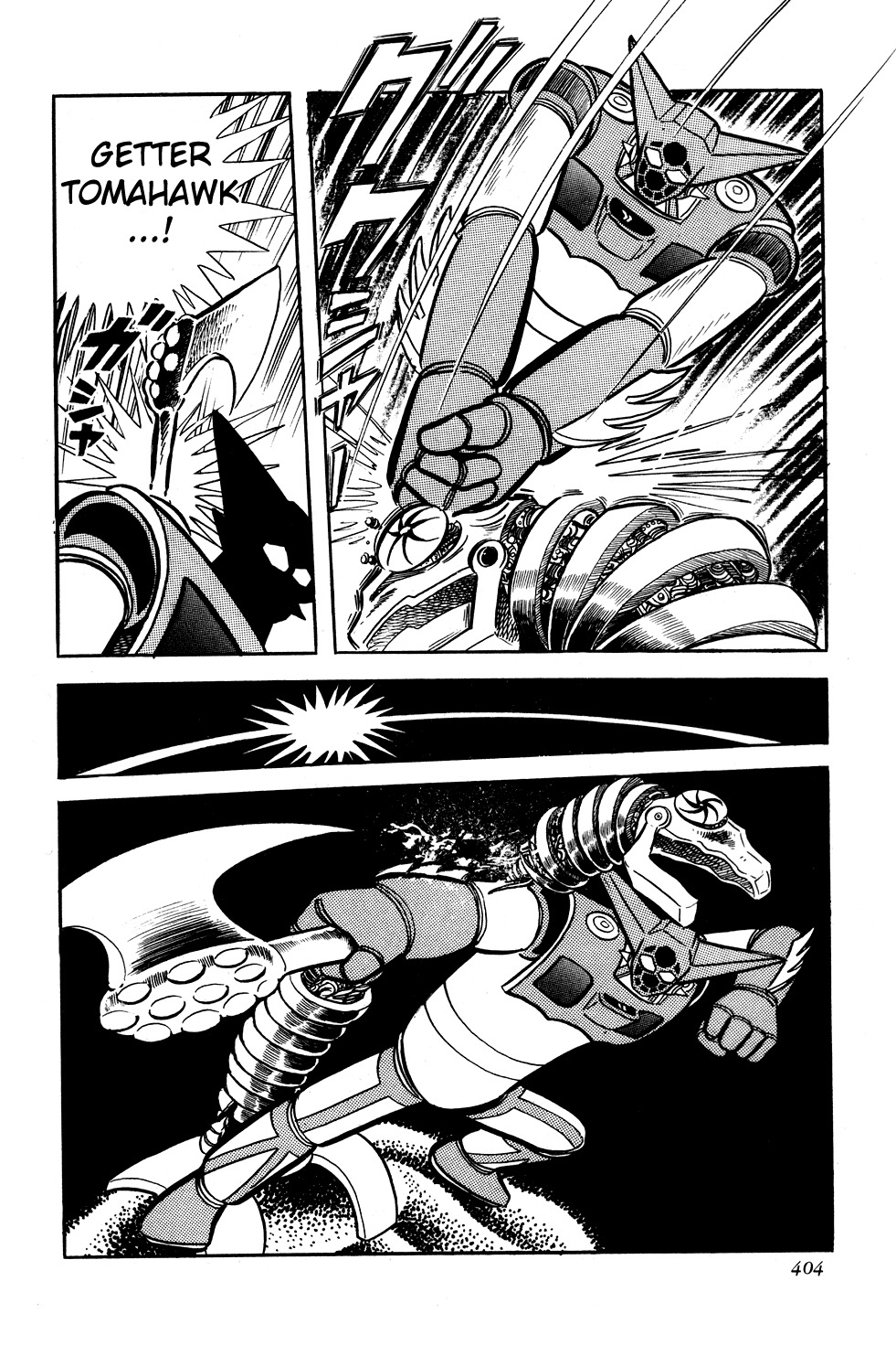 Getter Robo Chapter 7 page 36 - Chapter 7: The Battle to Destroy Getter Robo