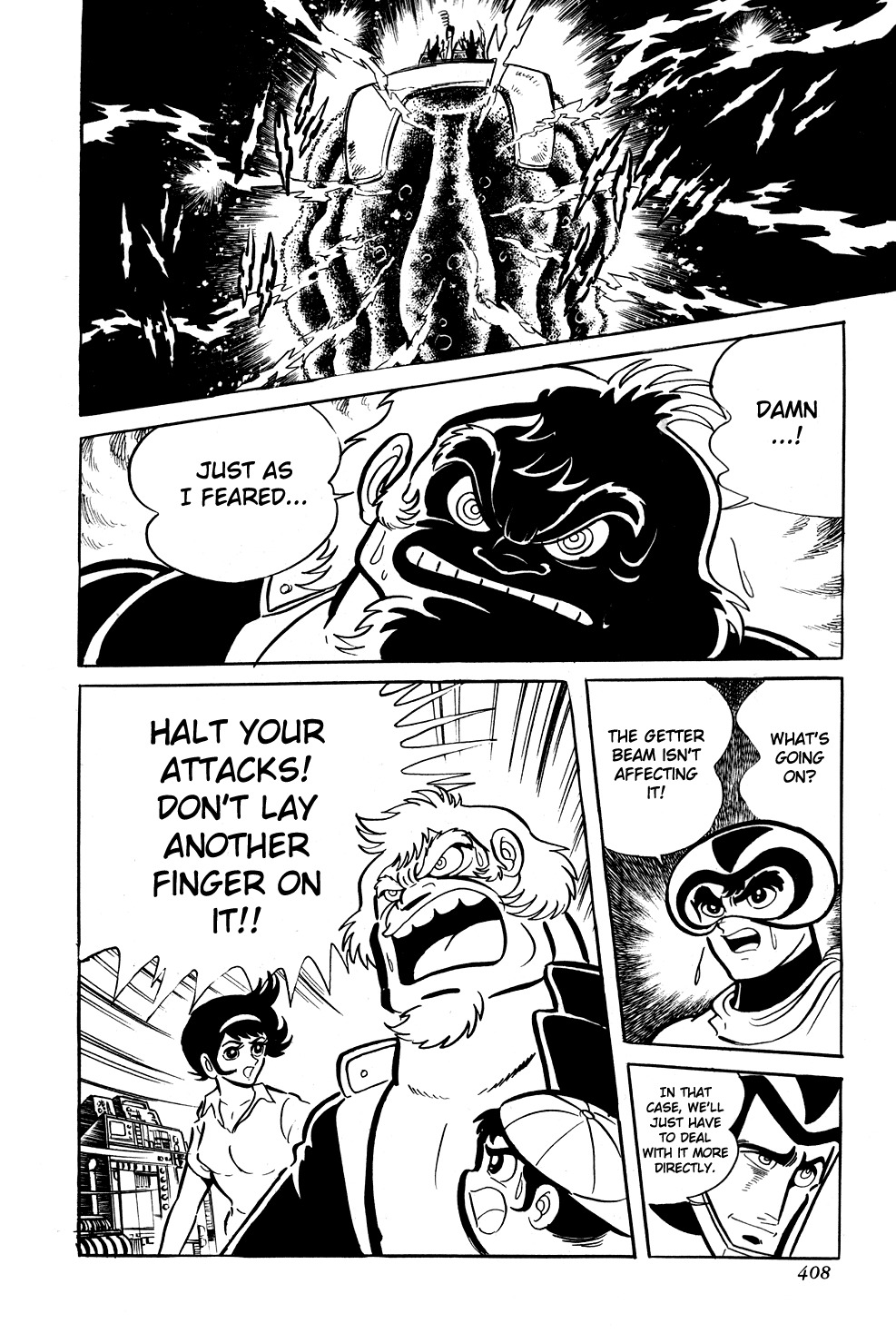 Getter Robo Chapter 7 page 40 - Chapter 7: The Battle to Destroy Getter Robo