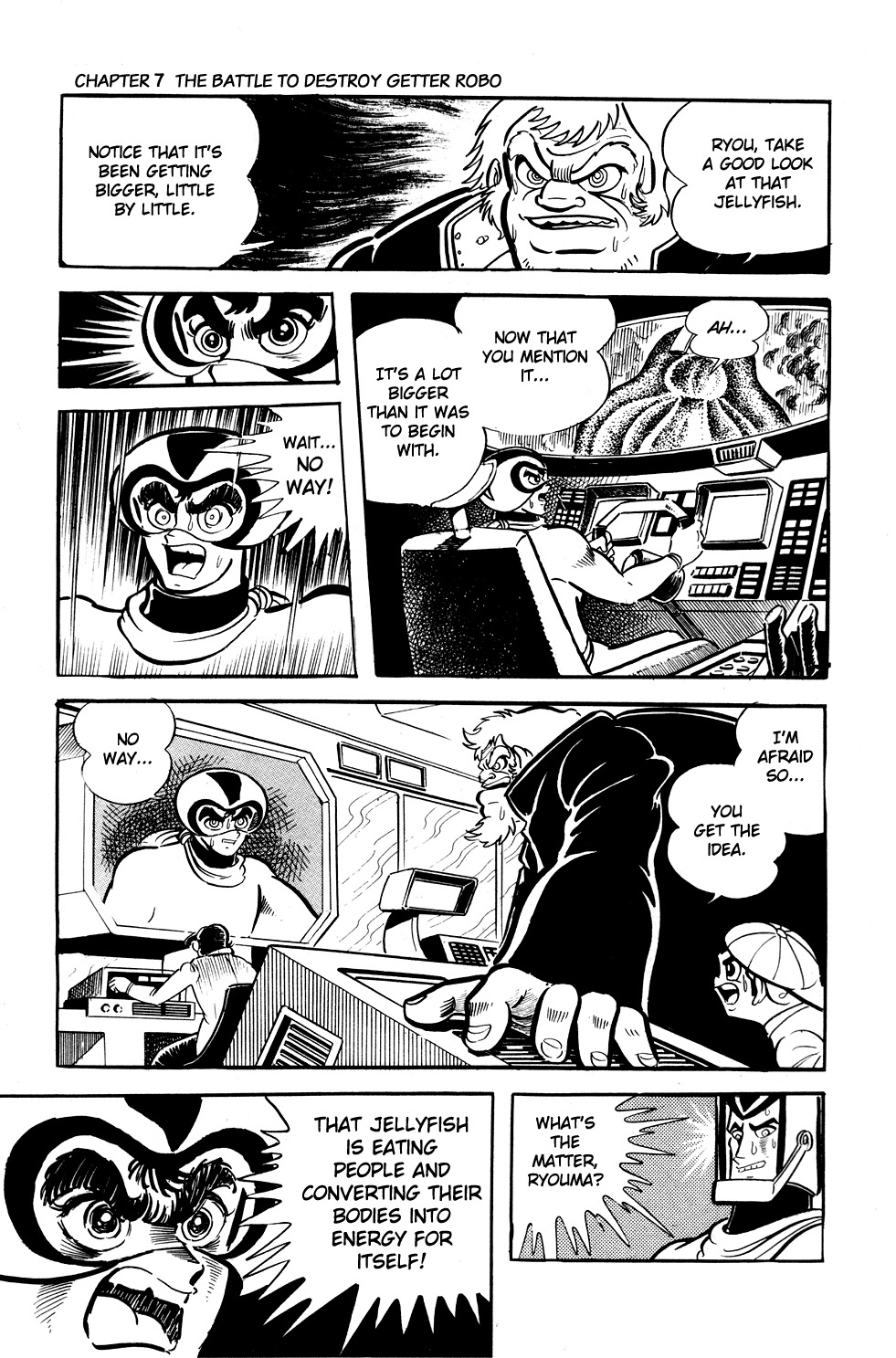 Getter Robo Chapter 7 page 45 - Chapter 7: The Battle to Destroy Getter Robo