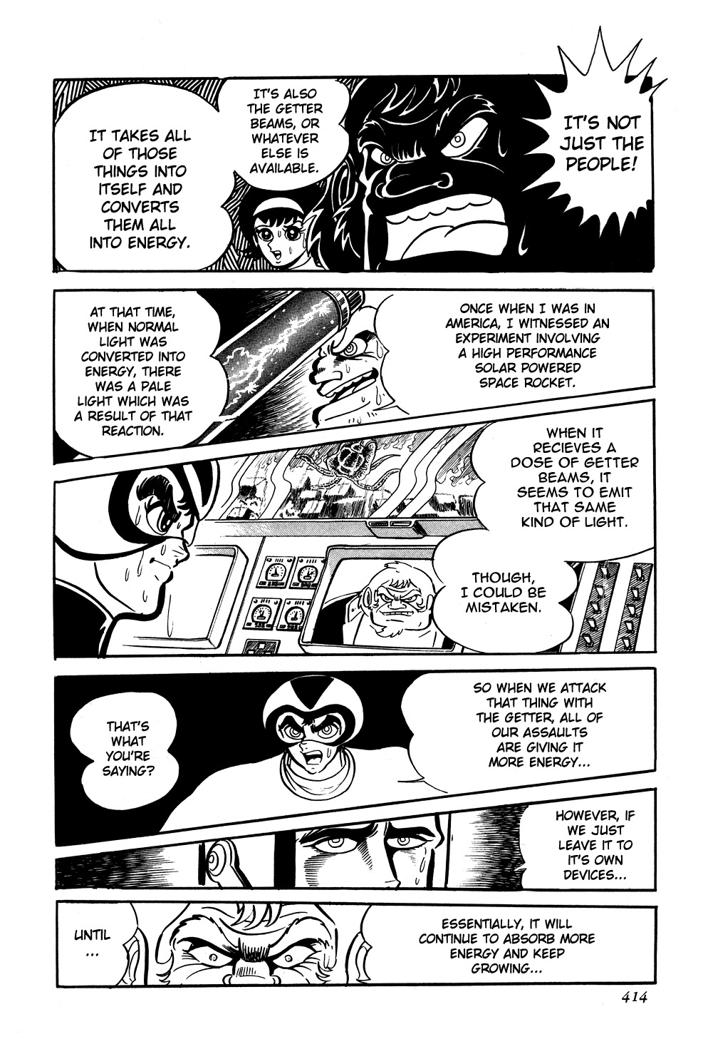 Getter Robo Chapter 7 page 46 - Chapter 7: The Battle to Destroy Getter Robo