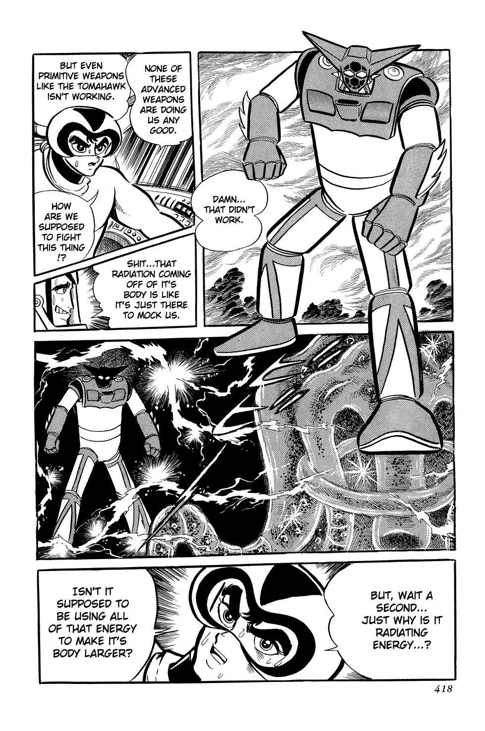 Getter Robo Chapter 7 page 50 - Chapter 7: The Battle to Destroy Getter Robo