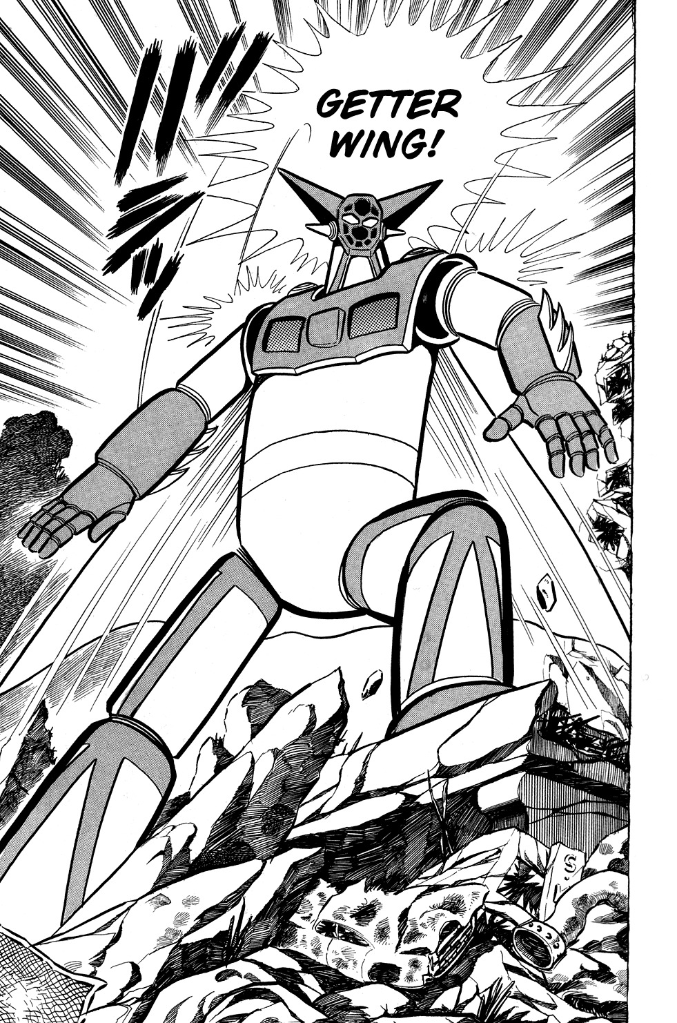 Getter Robo Chapter 7 page 57 - Chapter 7: The Battle to Destroy Getter Robo
