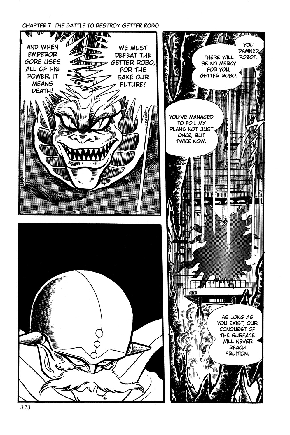 Getter Robo Chapter 7 page 6 - Chapter 7: The Battle to Destroy Getter Robo