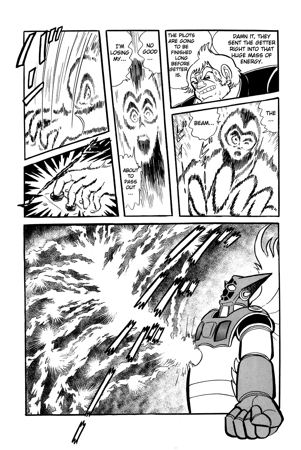 Getter Robo Chapter 7 page 62 - Chapter 7: The Battle to Destroy Getter Robo