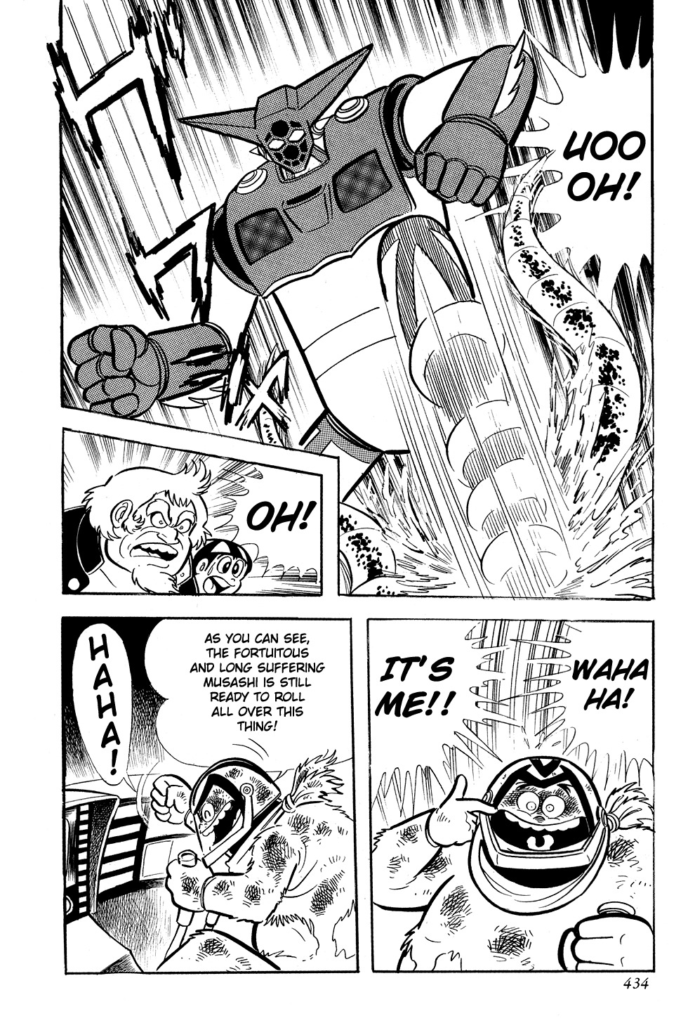 Getter Robo Chapter 7 page 66 - Chapter 7: The Battle to Destroy Getter Robo