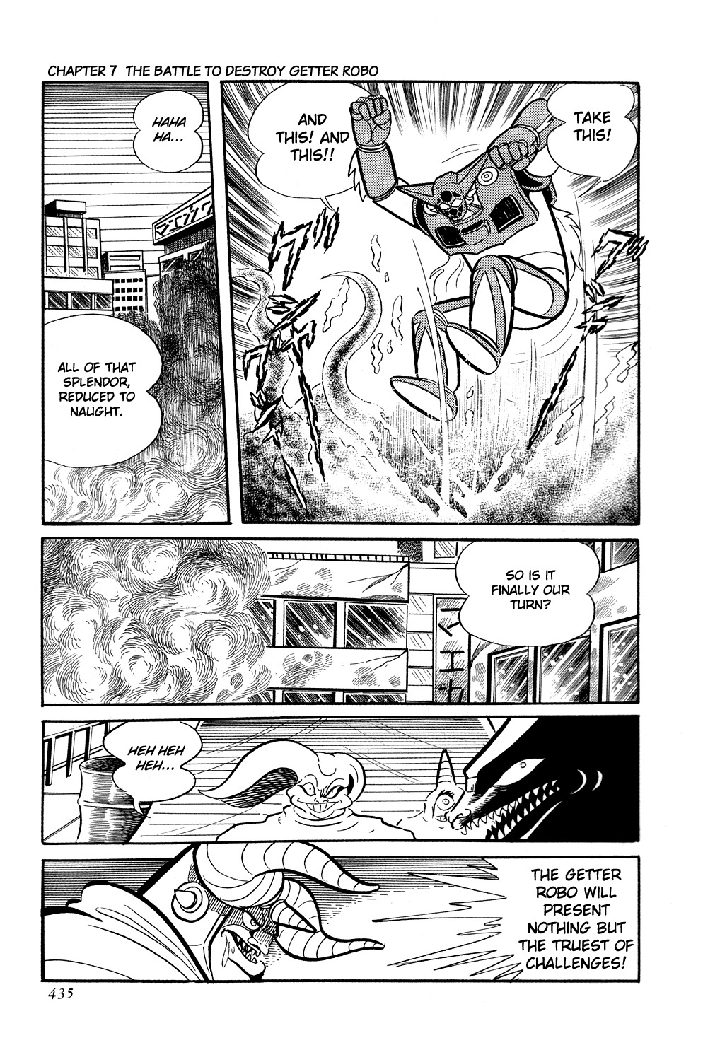 Getter Robo Chapter 7 page 67 - Chapter 7: The Battle to Destroy Getter Robo