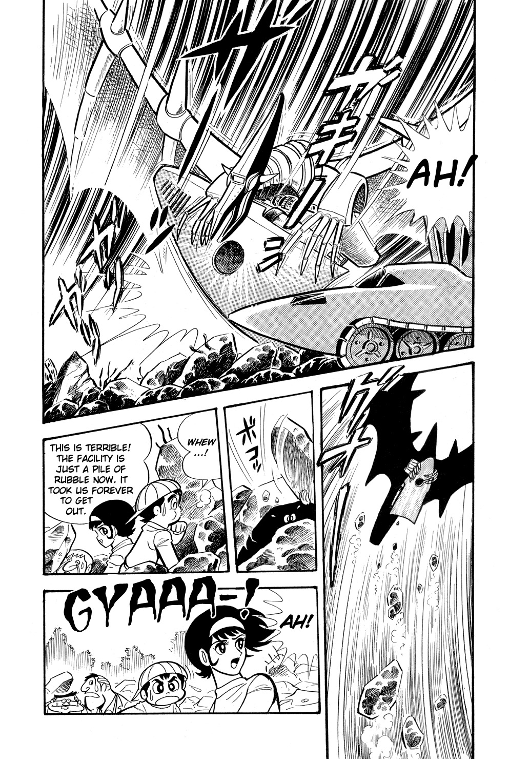 Getter Robo Chapter 8 page 101 - Chapter 8: Chiryu Clan