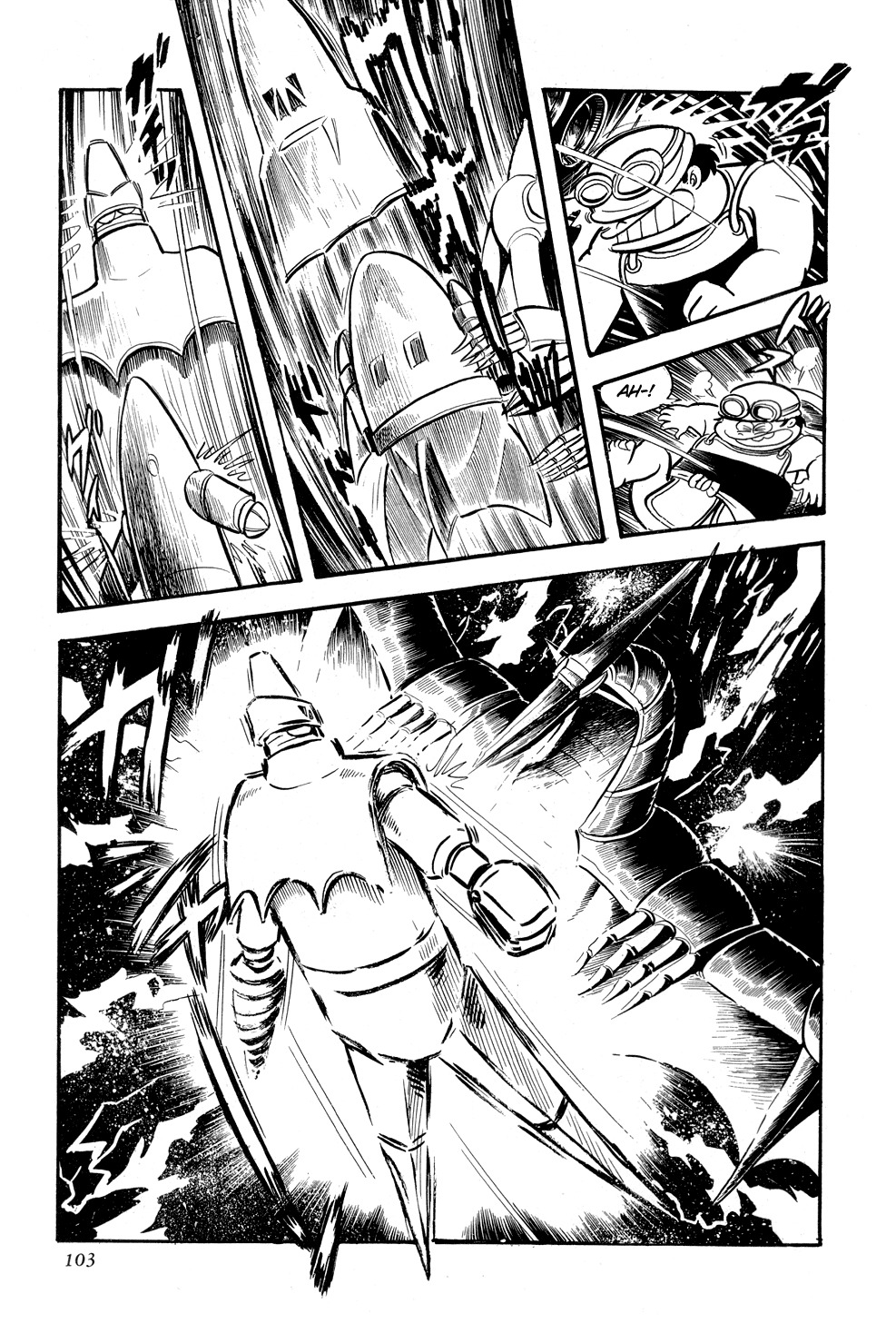 Getter Robo Chapter 8 page 106 - Chapter 8: Chiryu Clan