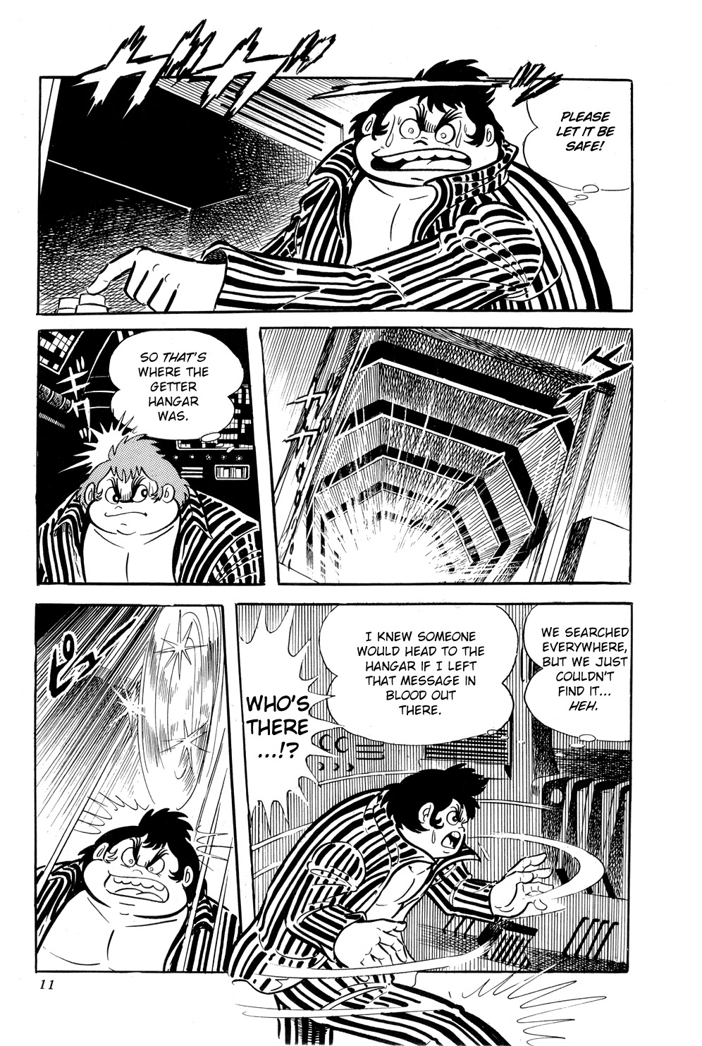 Getter Robo Chapter 8 page 15 - Chapter 8: Chiryu Clan