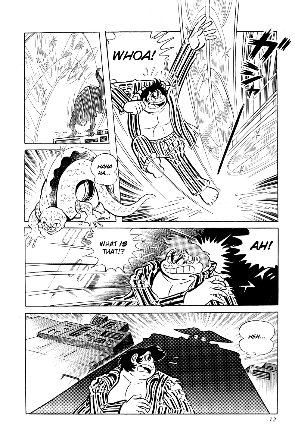 Getter Robo Chapter 8 page 16 - Chapter 8: Chiryu Clan