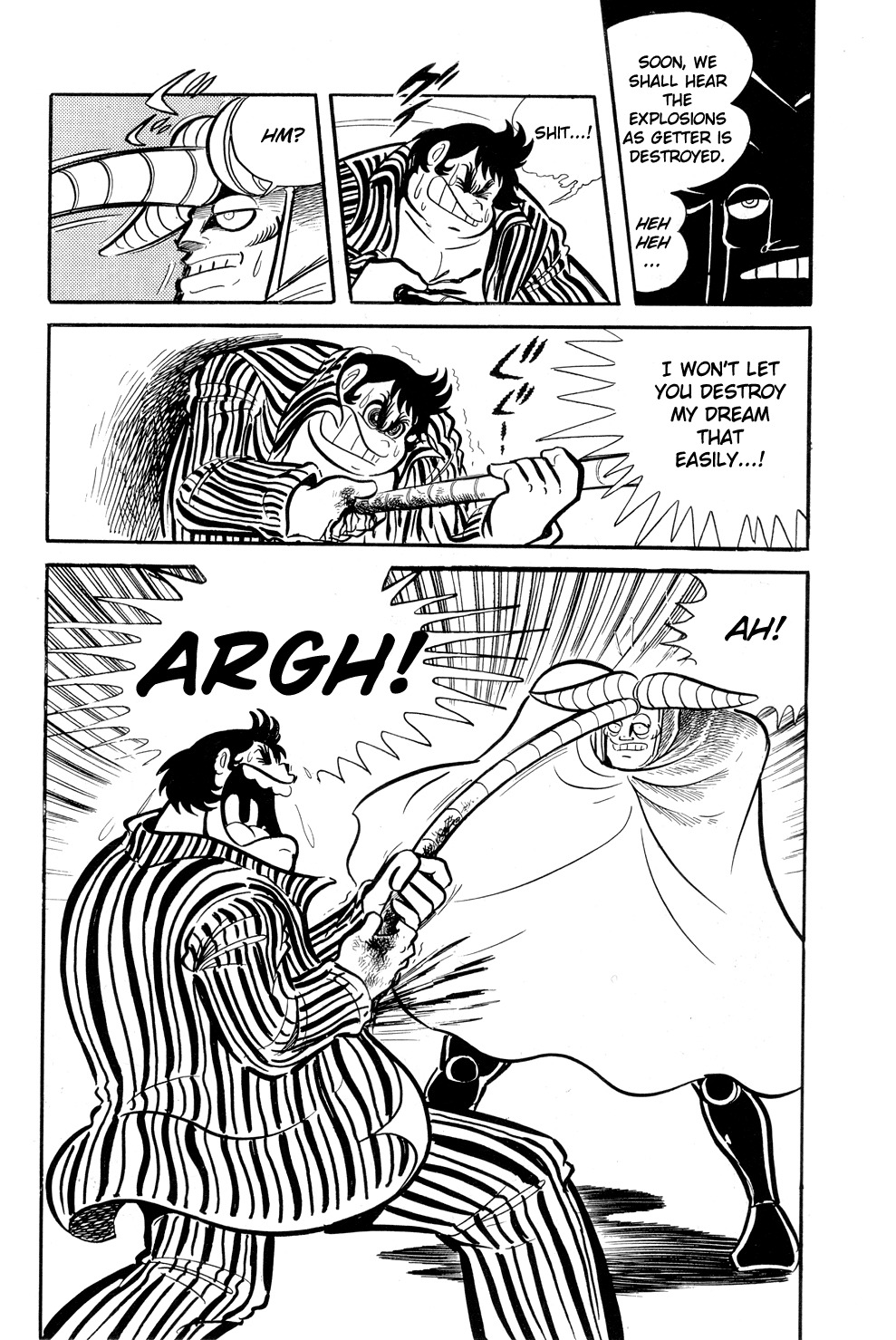 Getter Robo Chapter 8 page 19 - Chapter 8: Chiryu Clan
