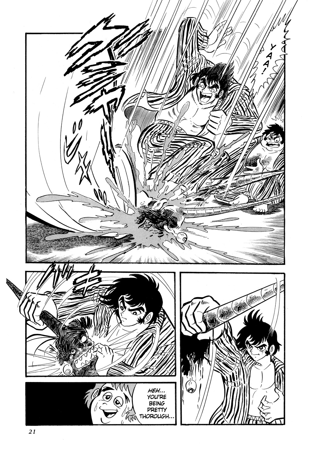 Getter Robo Chapter 8 page 25 - Chapter 8: Chiryu Clan